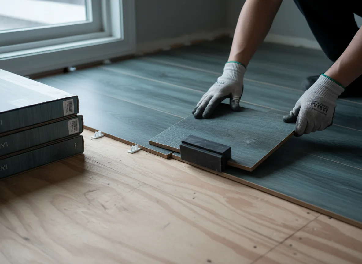 Luxury Vinyl Plank Installation company in Saint David, ME